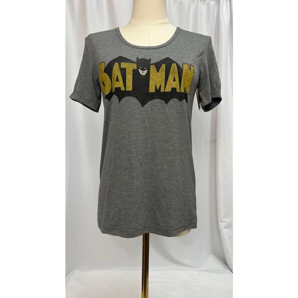 NWT! Batman Women's Athletic Heather Tee X-Small‎